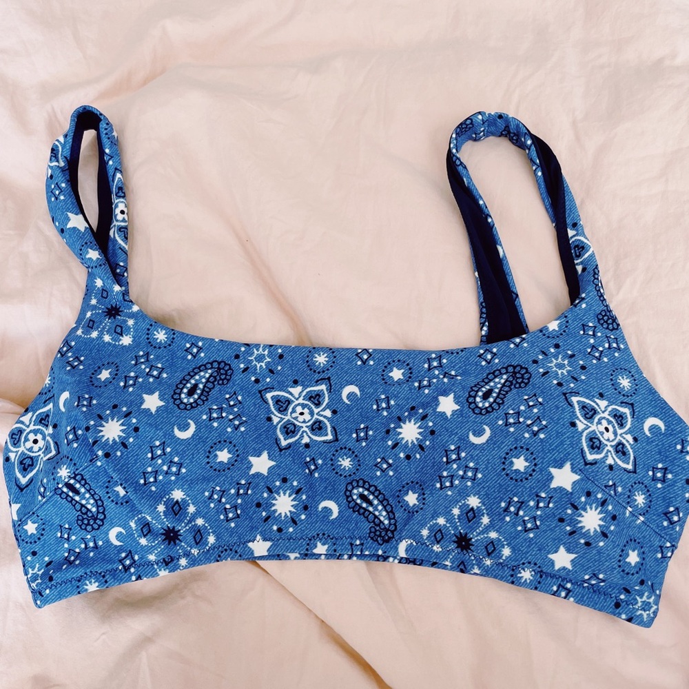 Aerie Scoop Neck Swim Bikini Top